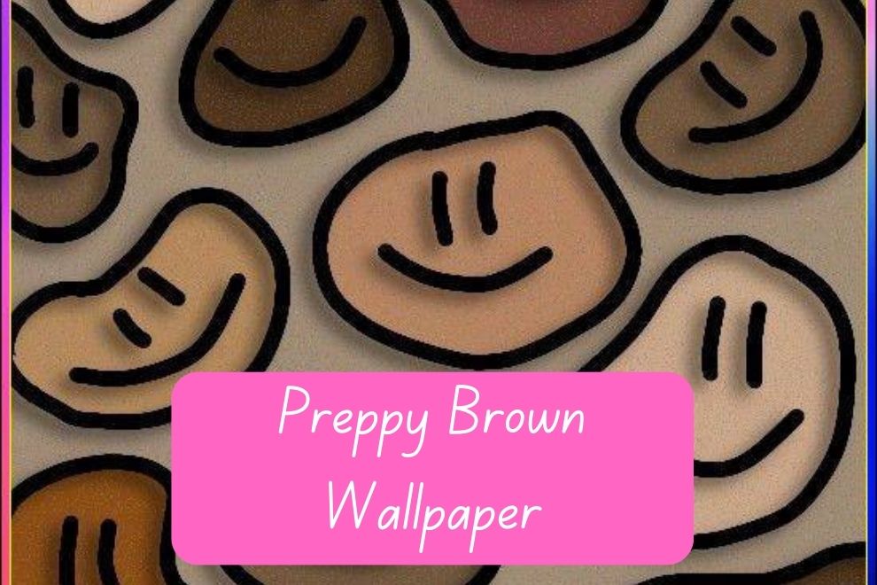 Preppy Wallpaper brown